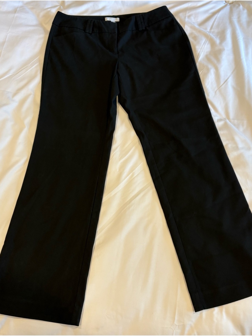 New York & Company Black Straight-Leg Dress Pants
